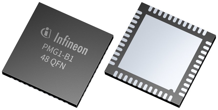 Infineon's High-Voltage MCU with USB-C PD and Buck-Boost Charging Controller Simplifies Embedded System Design